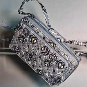 Vera Bradley gray Plaza Tile Crossbody